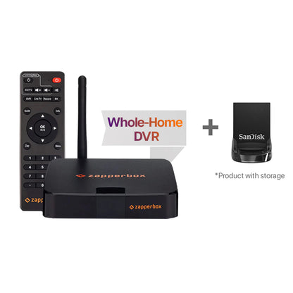 ZapperBox M1 | ATSC 3.0 Dual Tuner, 4K HDR & NEXTGEN TV DVR - ZapperBox