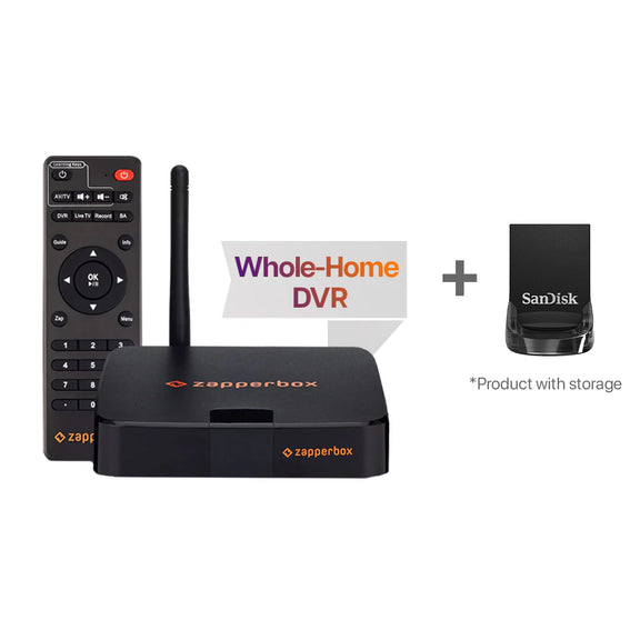 ZapperBox M1 | ATSC 3.0 Dual Tuner, 4K HDR & NEXTGEN TV DVR - ZapperBox